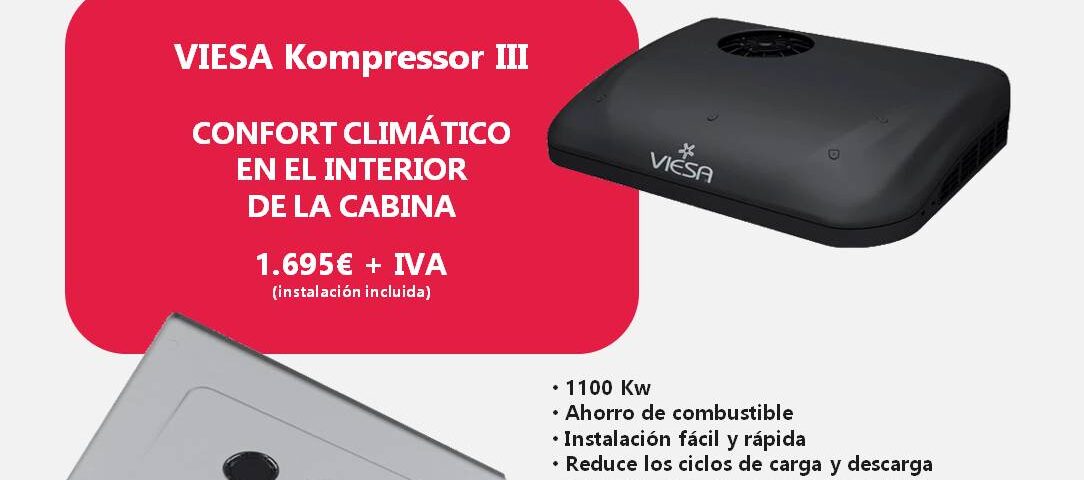 Campaña climatizador de cabina taller camiones Valencia comesa