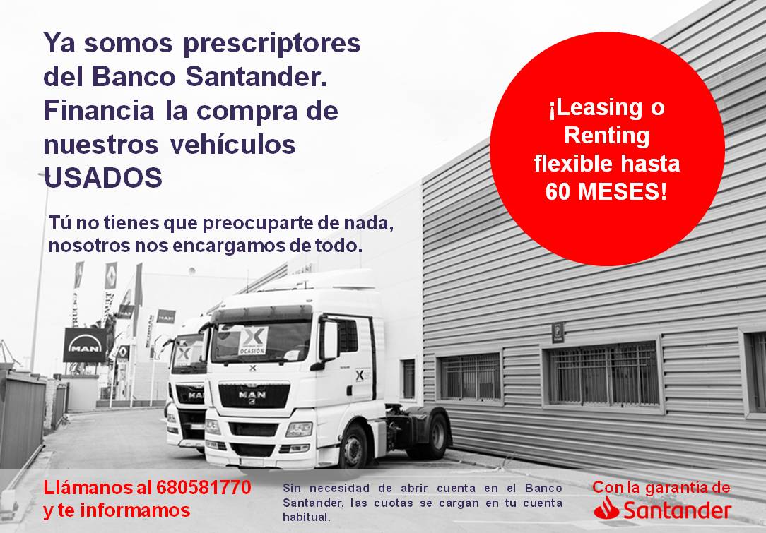 financiacion leasing santander comesa