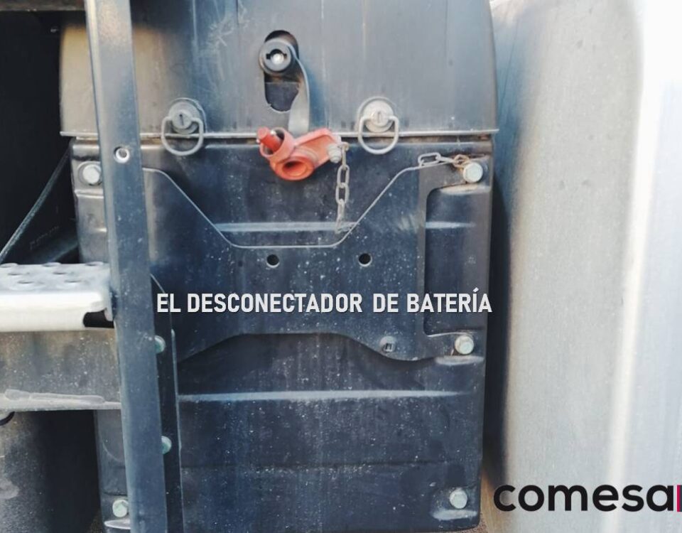 Consejo taller MAN comesa Valencia para desconectador de batería camión