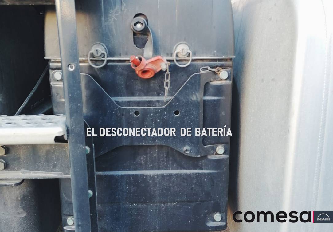 Consejo taller MAN comesa Valencia para desconectador de batería camión