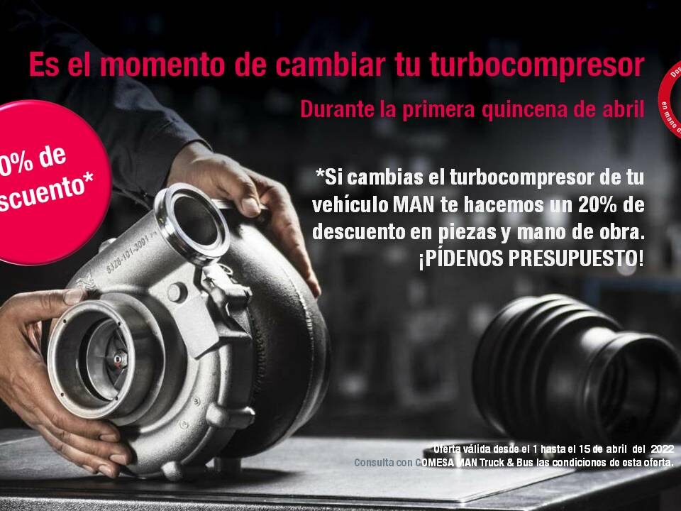turbocompresor comesa taller man valencia