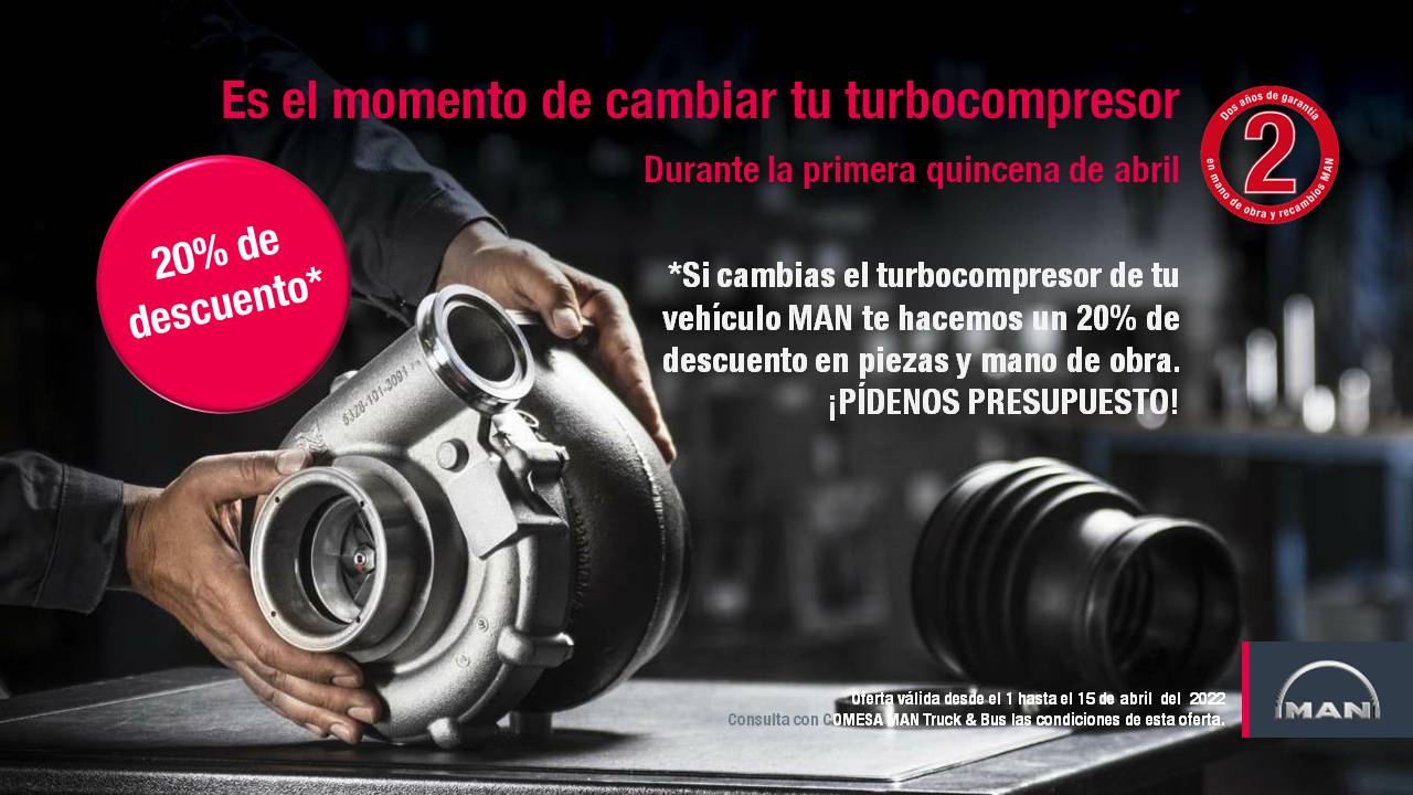 turbocompresor comesa taller man valencia