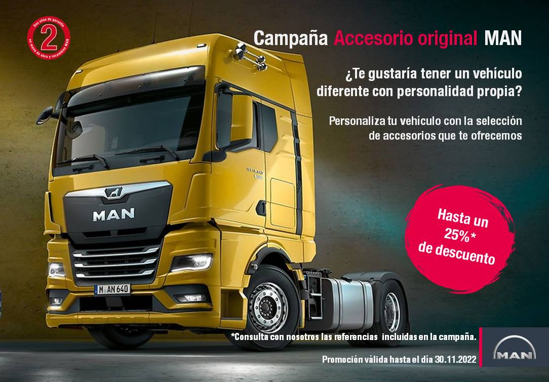 accesorio original man en taller comesa valencia
