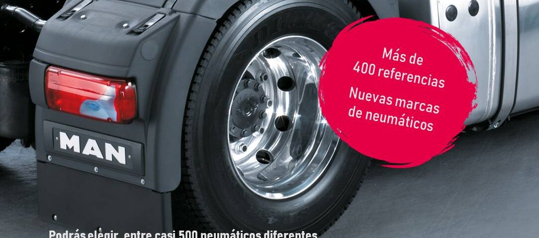 Sustitución neumáticos en tu taller servicio oficial MAN comesa en Puerto de Sagunto Valencia