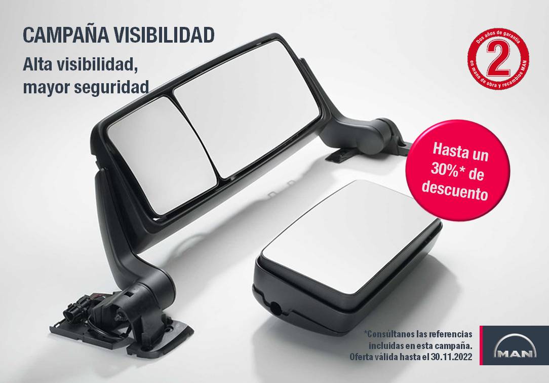 campaña mejorar visibilidad vehículo MAN taller comesa valencia